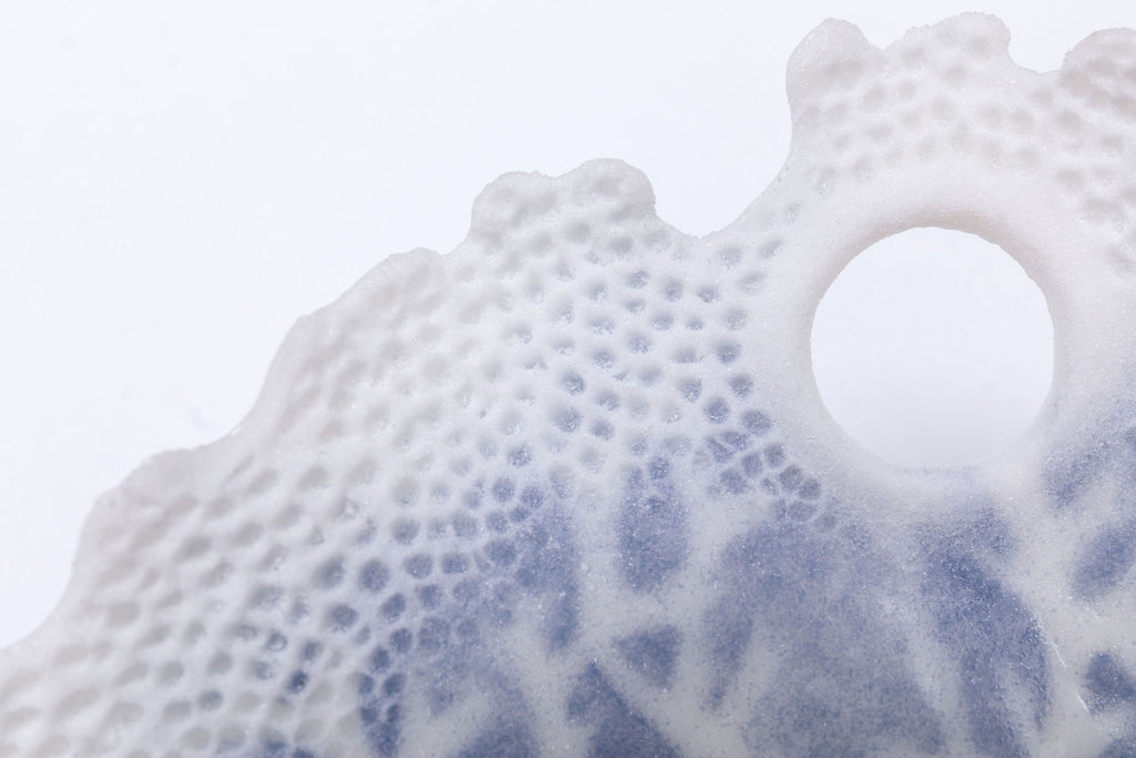 Textures of Coral in Blue – London Glassblowing