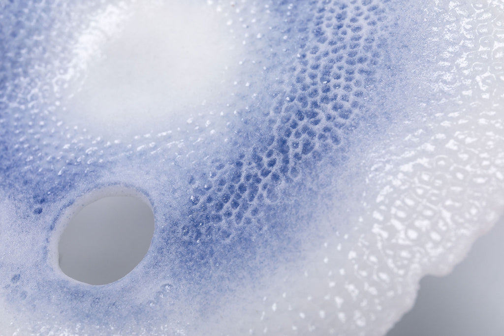Textures of Coral in Blue – London Glassblowing